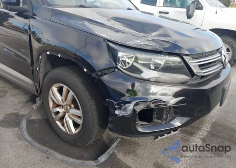 2013 Volkswagen Tiguan S from USA, damaged, VIN WVGAV7AX4DW542159